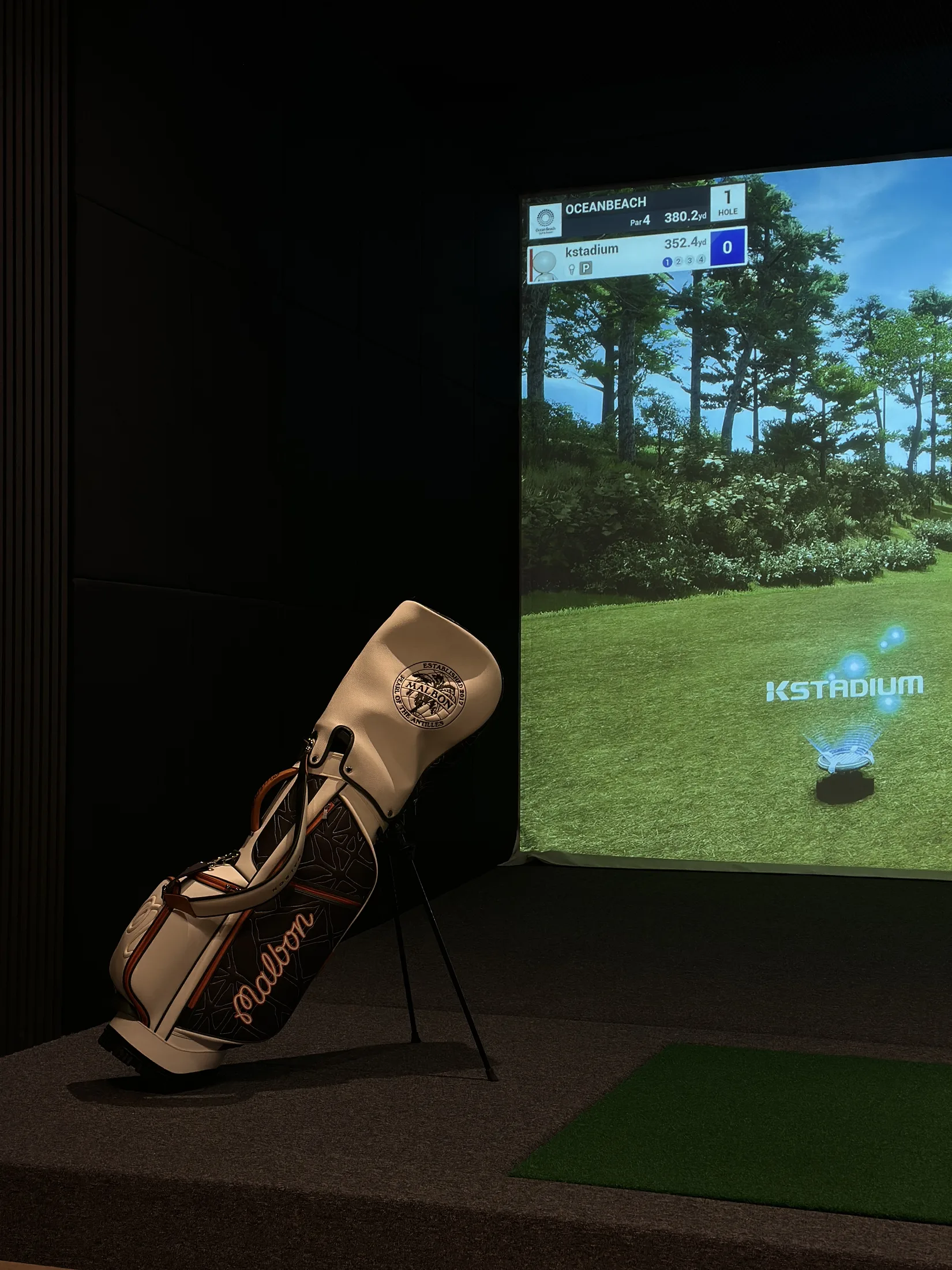 Simulator bay at KStadium Eglinton West