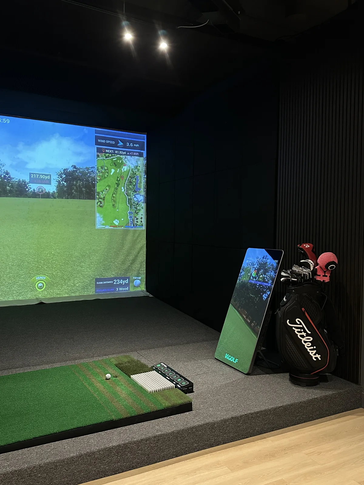 KStadium simulator bay ready for play