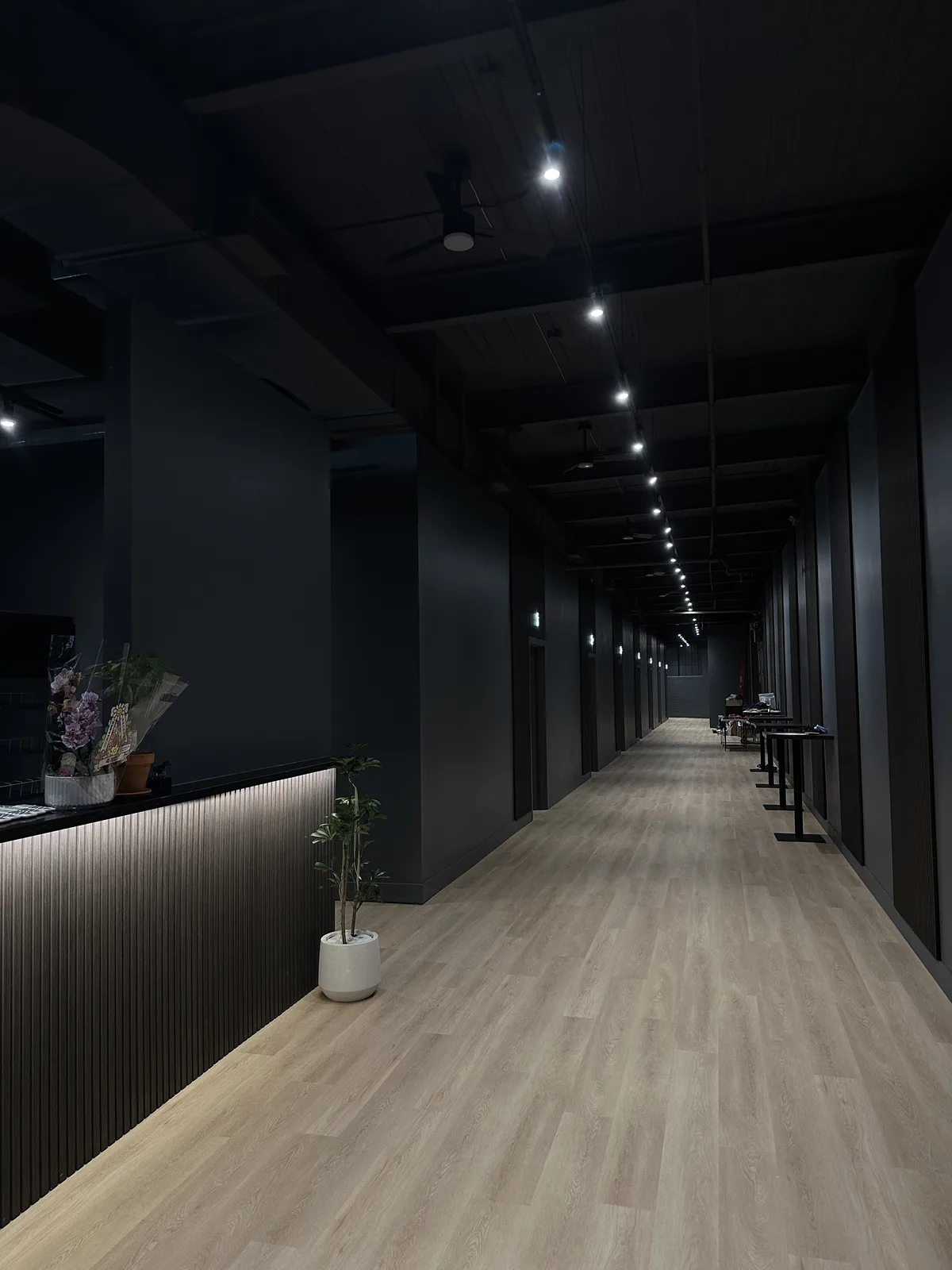 Main hallway at KStadium Eglinton West